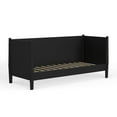thumbnail image 2 of Flynn Mid Century Modern Twin Size Day Bed, Black, 2 of 2