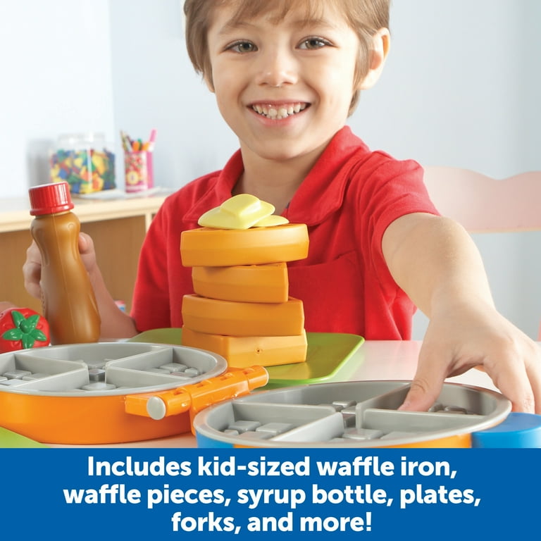 Learning Resources New Sprouts Waffle Time - Play Food Kitchen