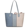 thumbnail image 4 of Montana West Tote Bags for Women Medium Top Handle Handbags with Scarf, Beige-Jean, 4 of 9