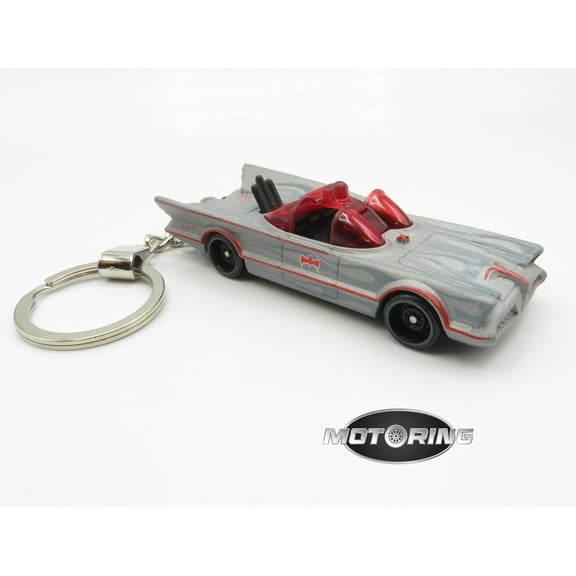 Batmobile DC Comics Batman Car Rare Novelty Keychain 1:64 Diecast