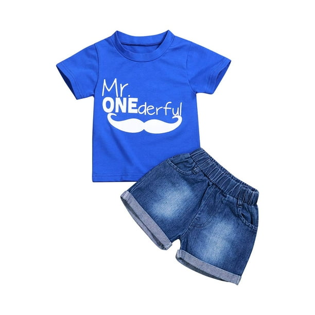 First birthday outfit boy best sale walmart