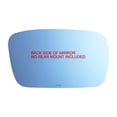 thumbnail image 3 of 04-06 Ac TL Left Driver Blue Replacement Mirror Glass Lens w/Silicone, 3 of 6