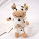 thumbnail image 4 of 15cm Cute Milk Cow Plush Toy Animal Stuffed Doll Keyring Festival Birthday Gift Kawaii Decor Plush Keychain Toys for Boys Girls, 4 of 5
