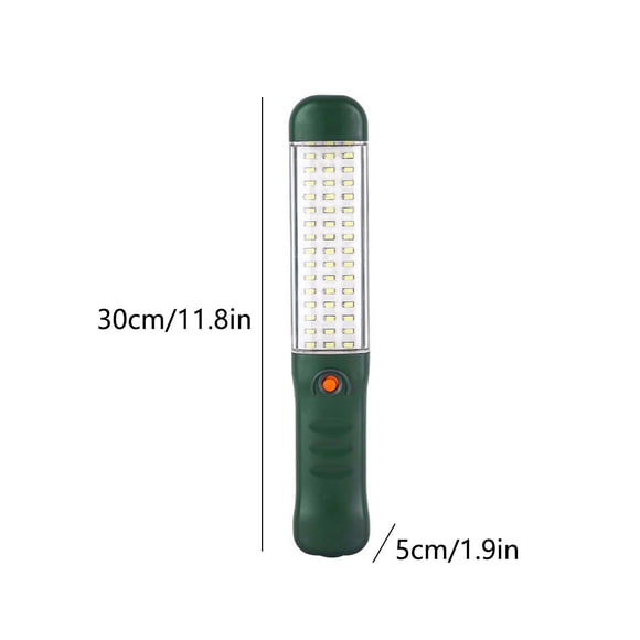 Herunwer High-Brightness LED Handheld Work Light, Portable Emergency Flashlight for Garage, Camping & Power Outages