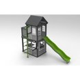 thumbnail image 3 of Maison de jeu en bois Sportspower – Structure de jeu extérieure robuste avec toboggan et mur d'escalade pour enfants, 3 of 3