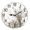 FLWI- 15, variant on Kurmntregon Vintage Coffee Lavender Wall Clock Floral Cafe Silent Non Ticking Decorative Clock For Living Room, Kitchen, Home,Bathroom, Bedroom, Office Or School Shop Hotel Round 10"