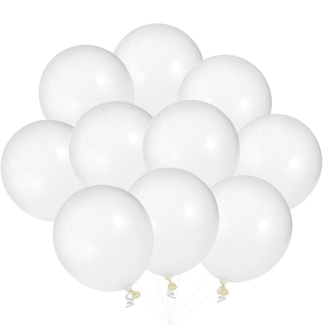 Miangastore 25pcs 12 Inch Wedding Party Ballon Thickened Latex Ballon 3g Transparent Color