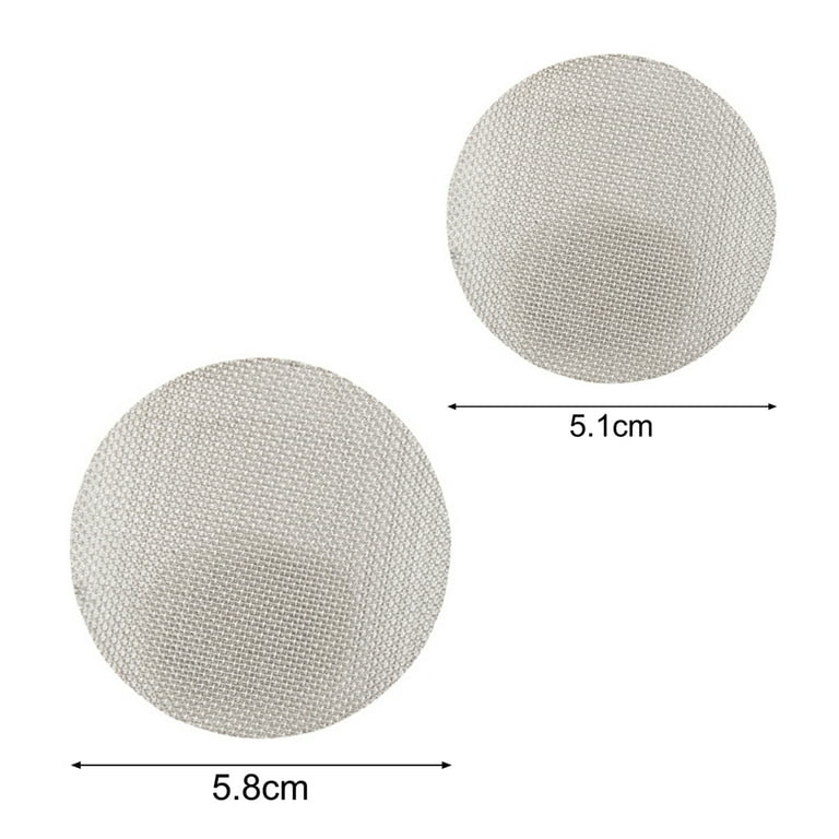 Schermo per Disco,2PCS Schermo per Caffè Espresso 51 mm Riutilizzabile, Schermo