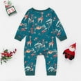 thumbnail image 4 of Vividxx Family Christmas Pajamas Boys Girls Bodysuits Xmas Printed Pajamas Home Clothes Long Sleeve Romper For Baby 6-9 Months, 4 of 5