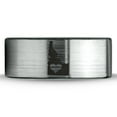 thumbnail image 2 of Tungsten Idaho The Gem State Heart Band Ring 8mm Men Women Comfort Fit Brushed Gray Flat Cut Black Polished, 2 of 4