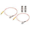 thumbnail image 1 of Cables Coaxiales Rg316 Bnc Macho A Ts Macho Con Adaptador Cable Coaxial Rf de Baja Pérdida 3pies Naranja 2 Uds, 1 of 7