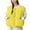 Yellow, variant on Fall Vests for Women Crweneck Sleeveless Jackets Zip up Cropped Coats with Pockets Casual Outerwear
