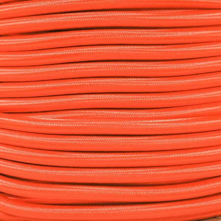

Paracord Planet 1/4 Inch Elastic Bungee Shock Cord - 10 25 50 100 and 1000 Foot Lengths - Various Colors