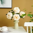 thumbnail image 1 of YAOMOBB Home Decoration Detailed Curly Velvet Peony Artificial Flower for Hotel Layout, 1 of 1