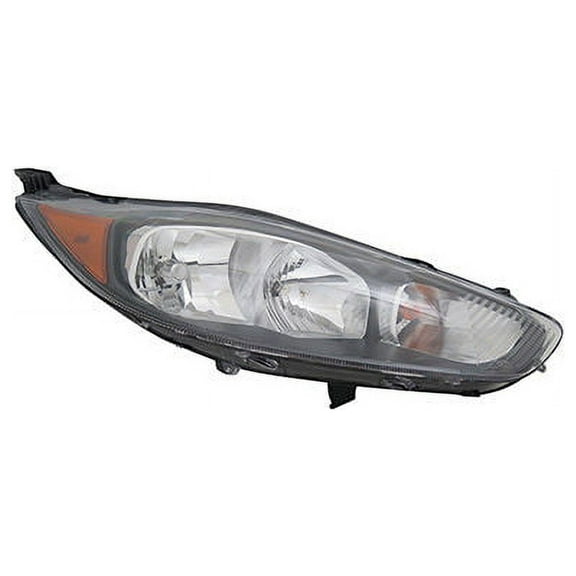 Right Passenger Side Headlight Assembly - Compatible with 2014 - 2019 Ford Fiesta 2015 2016 2017 2018