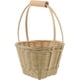 thumbnail image 5 of Cesta de bambú tejida a mano con asa, cesta para guardar huevos, cesta para frutas, cesta para picnic, 5 of 7