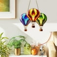 thumbnail image 5 of Clearance! 2D Flat Style Home Decor Hot Air Balloon Solar with Flickering Flame Light Outdoor Solar Hanging Lights for Garden Yard Farmhouse Patio Decoration, 5 of 6
