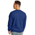 thumbnail image 5 of Hanes EcoSmart Men's Fleece Sweatshirt, Value 2-Pack (Big & Tall Sizes Available) Deep Royal XL, 5 of 7