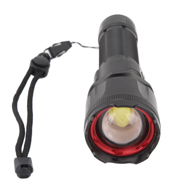 Linterna de enfoque telescópico XHP160 LED linterna superbrillante para acampar senderismo ciclismo