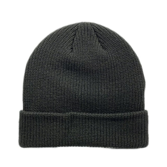 RXIRUCGD Women's Fashion Solid Color Curling Fall And Winter Knitting Pile Cap Baotou Hat( Dark Gray )