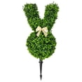 thumbnail image 2 of Planta Falsa Pascua Bonsai Artificial Boxwood Conejo Topiary (M), 2 of 9