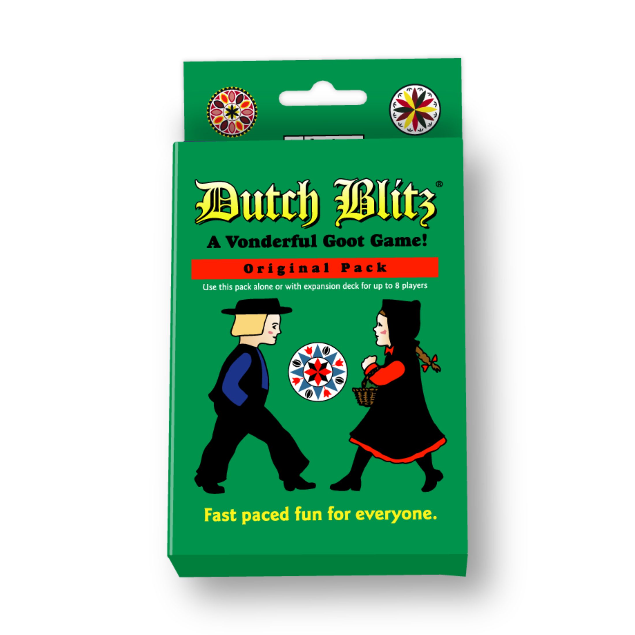 Dutch Blitz Fast-Paced Card Game, 2-4 Players, Ages 8+