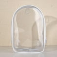 thumbnail image 3 of Petit Sac de Rangement pour Poupée, Sac pour Poupée d'Extérieur, Étui de Transport Imperméable et Portable, Sac d'Exposition Transparent en PVC pour Poupée de 20 cm, 3 of 5