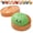 Green, variant on Dumpling Squishy, Glitter Dumpling, Colorful Squishy Dumplings with Box, Soft Squeeze Toy for Stress Relief (White)