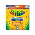thumbnail image 1 of Marcadores Stampers Crayola Ultraclean, lavables, 10 unidades por paquete, 1 of 7