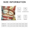 thumbnail image 5 of YINGXI  Sweet Summer Time Gnome Decorative Throw Pillow Covers, You are My Sunshine Beach Coastal Cushion Case Decor, Stripes Nautical Seasonal Home Decoration for Sofa Couch 20x20in, 5 of 5
