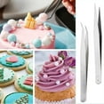 thumbnail image 4 of Juego de 14 piezas de herramientas de decoración de pasteles, herramientas para galletas, Kit de decoración, cepillos, agujas para revolver azúcar, pinzas para galletas, 4 of 5