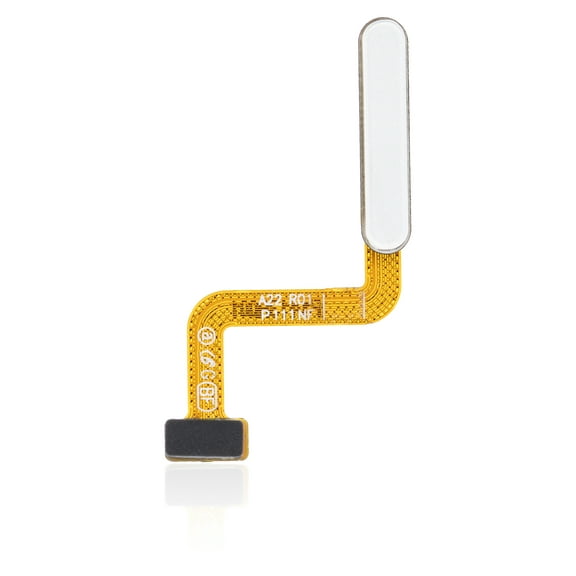 Replacement Fingerprint Reader With Flex Cable Compatible For Samsung Galaxy A22 4G (A225 / 2021) (White)