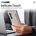 thumbnail image 5 of Dteck Case for Samsung Galaxy Z Fold 6 with Slim S Pen, Shockproof PC Case without Front Screen Protector Slim Cover for Galaxy Z Fold 6 5G,Lightgray, 5 of 7