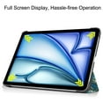 thumbnail image 6 of ELEHOLD Folding Case for iPad Air 11-inch M3 (2025) / M2 (2024) PU Leather Case Stylish Pattern Kickstand Magnetic Auto Wake/Sleep Folio Slim Shockproof Case,Blossom, 6 of 8