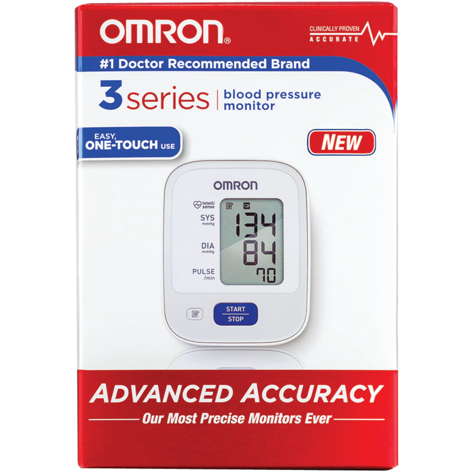 OMRON BP710N 3 Series Advanced-Accuracy Upper Arm Blood Pressure Monitor