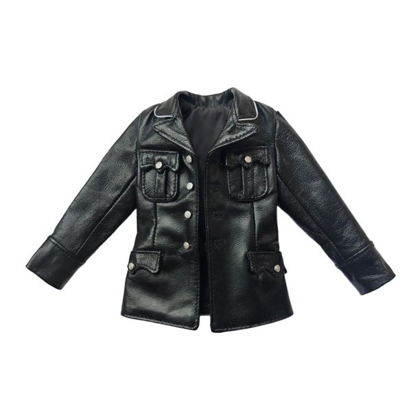 Conjunto de ropa masculina a escala 1/6, accesorios de cumpleaños, decoración, juguete único, moda 1/6 Chaqueta de 13 cm x 95 cm