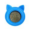 Juguete para Mascota Bola de hierba gatera Bolas seguras naturales giratorias Juguete Suministros de salud para mascotas Azul Likrtyny Para estrenar