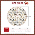 thumbnail image 3 of KLL I Love Dogs Christmas Tree Skirt 48" ,Party Decorations Farmhouse for Christmas Decorations Holiday Party, 3 of 6