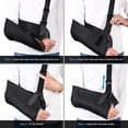 thumbnail image 4 of Arm Sling - Shoulder Immobilizer For Broken Fractured Arm - Adjustable Arm, 4 of 4