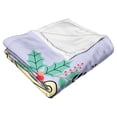 thumbnail image 2 of Warner Bros Friends Friends Wreath Kids Silk Touch Throw Blanket, 2 of 5