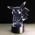 thumbnail image 4 of Luz nocturna LED 3D, 7 colores que cambian gradualmente, interruptor táctil, lámpara de mesa USB para regalos de Navidad o decoración del hogar (animal 3D) Fason LN-0890, 4 of 7