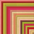 thumbnail image 1 of Ahgly Company Tapis de Zone Carré Jaune Transitionnel Lavable en Machine, 8 Pieds Carré, 1 of 7