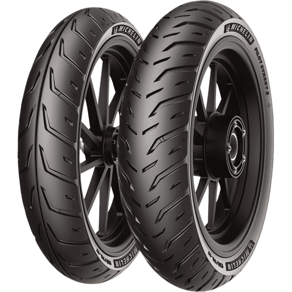 MICHELIN Tire - Pilot Street 2 - Front/Rear - 90/80-17 - 46S 03022