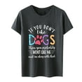 thumbnail image 5 of Daisyyozoid T-Shirt Joyeuse Fête des Mères pour Femmes Col Rond Imprimé Lettre Manches Courtes Décontracté, 5 of 5