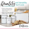 thumbnail image 3 of OUTSHINE Farmhouse Extra Large Bread Box for Kitchen Countertop | White Bread Box with Fitted Lid | Vintage Bread Storage Container for Kitchen | Farmhouse Bread Box Countertop Gift, 3 of 5