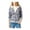 Grey - greymulti, variant on Almost Famous Womens Faux-Shera-Trim Hoodie Sweatshirt, Grey, X-Small