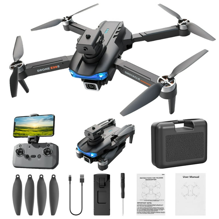Brushless Motor Drone 90 Adjustable 4k Fpv App Control 40min