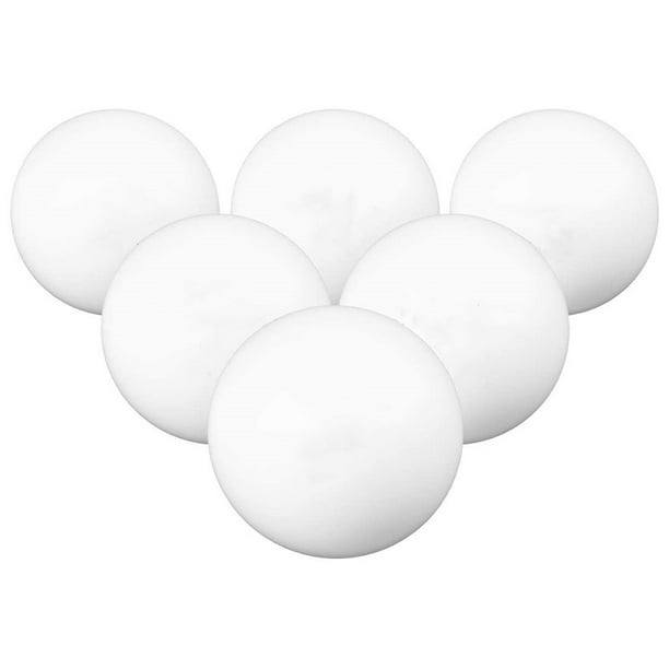 Balle de Tennis de Table lot de 60 Balles de Ping-Pong (Blanc