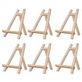 thumbnail image 1 of Coofit Table Top Easel Wood: 6PCS Tabletop Display Easel Art Craft Painting Easel Stand, 1 of 10