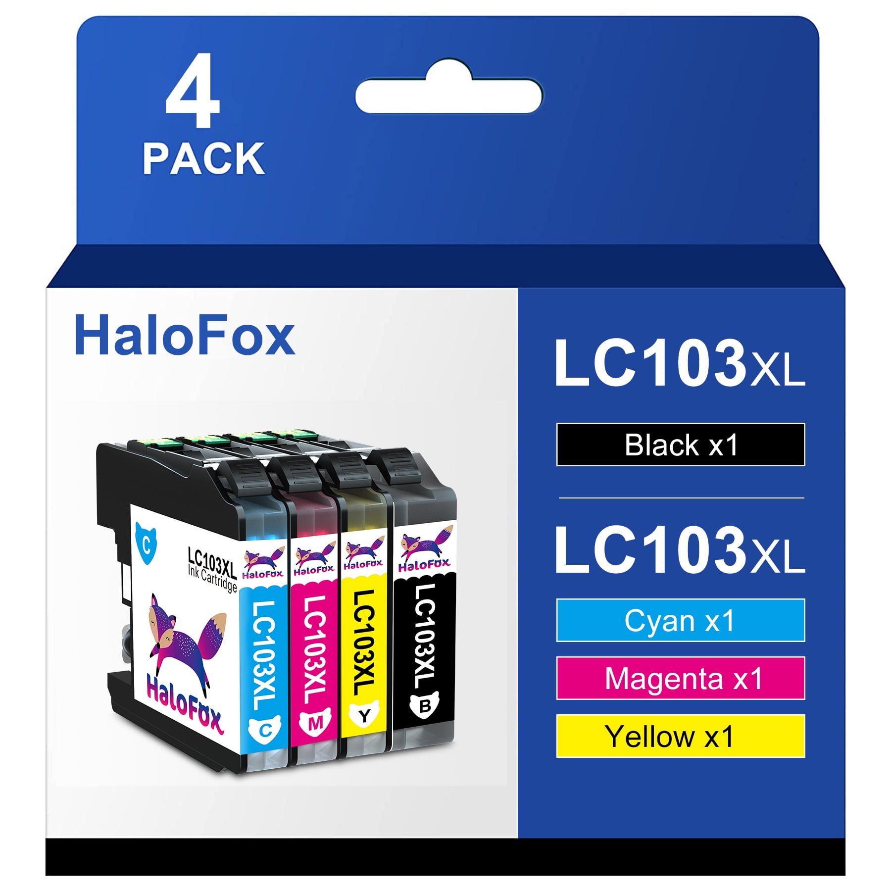 LC103 XL LC103XL Ink Cartridge for Brother LC103 LC101 Ink to Use with MFCJ870DW MFCJ6920DW